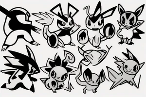 pokemon tattoo idea