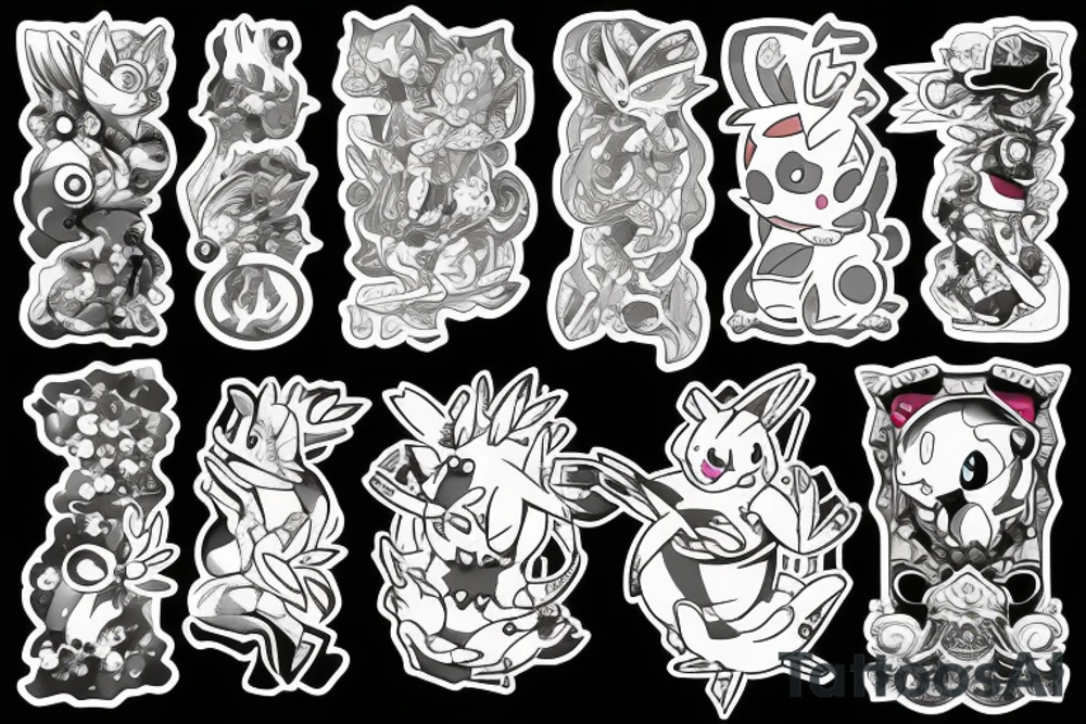 pokemon tattoo idea