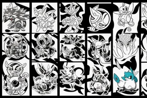 pokemon tattoo idea