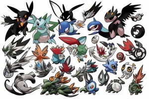 pokemon tattoo idea