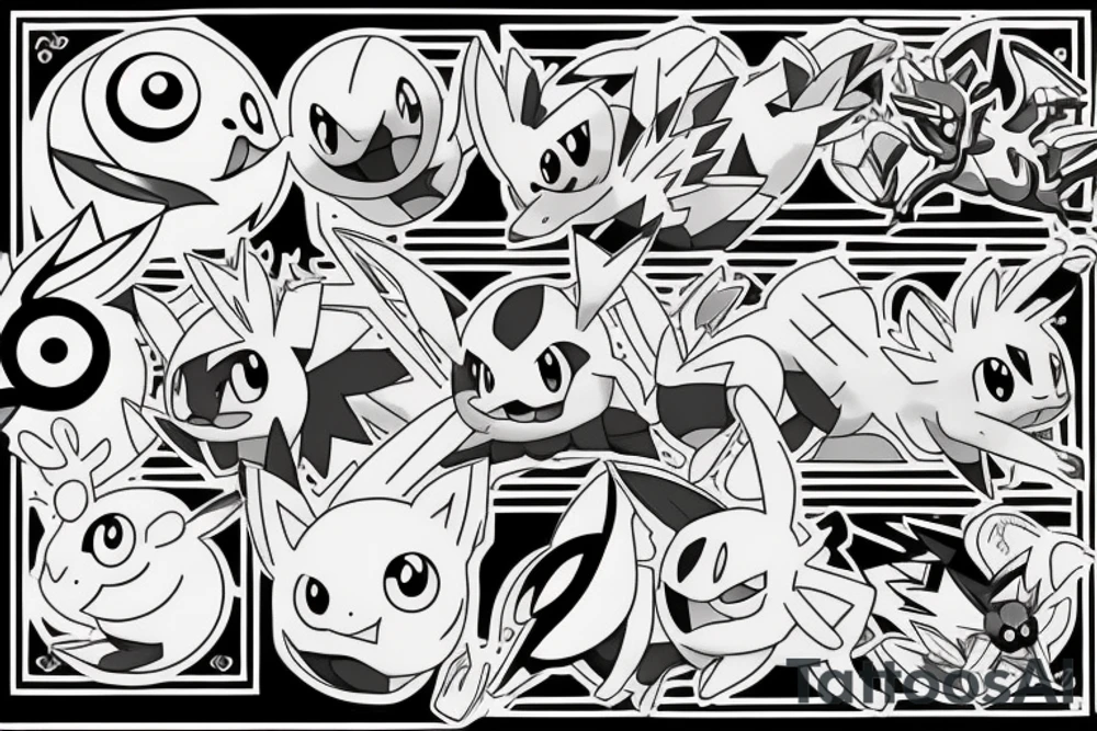 pokemon tattoo idea