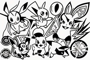 pokemon tattoo idea