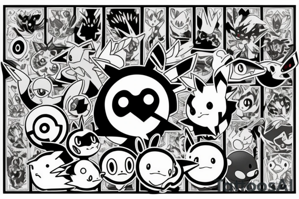 pokemon tattoo idea