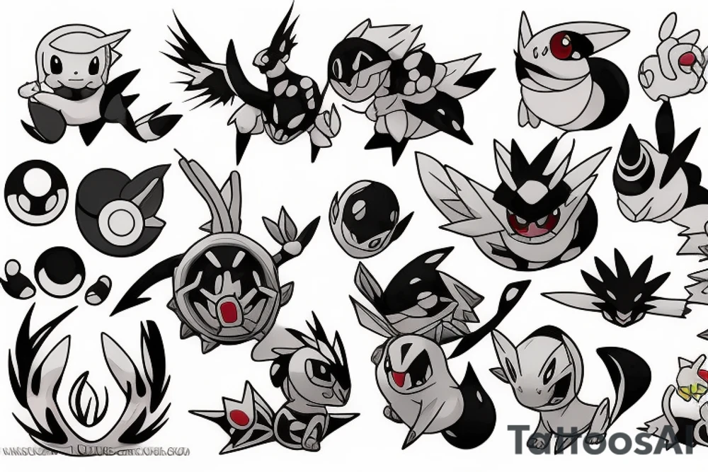 pokemon tattoo idea