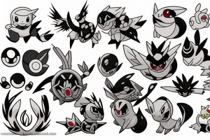pokemon tattoo idea