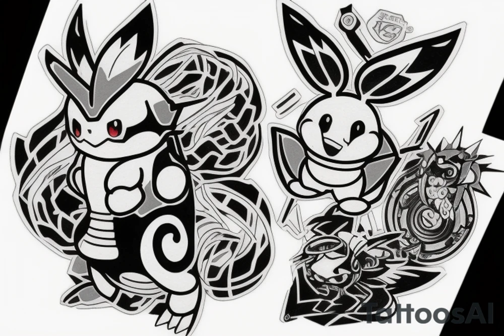 pokemon tattoo idea