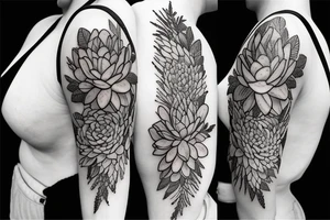Succulent tattoo idea