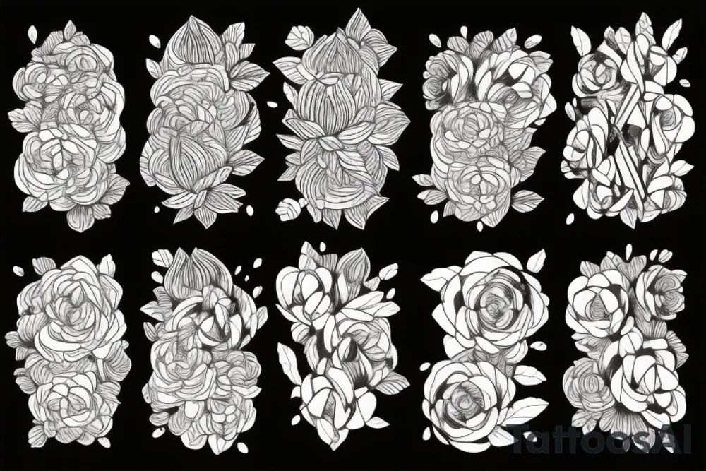 Succulent tattoo idea