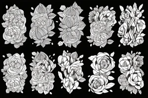 Succulent tattoo idea