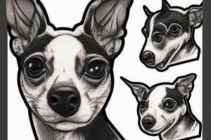 Rat Terrier tattoo idea