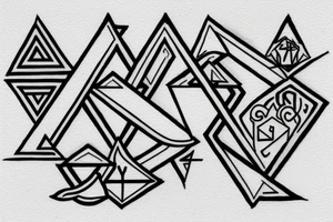 Penrose triangle tattoo idea