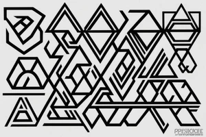 Penrose triangle tattoo idea