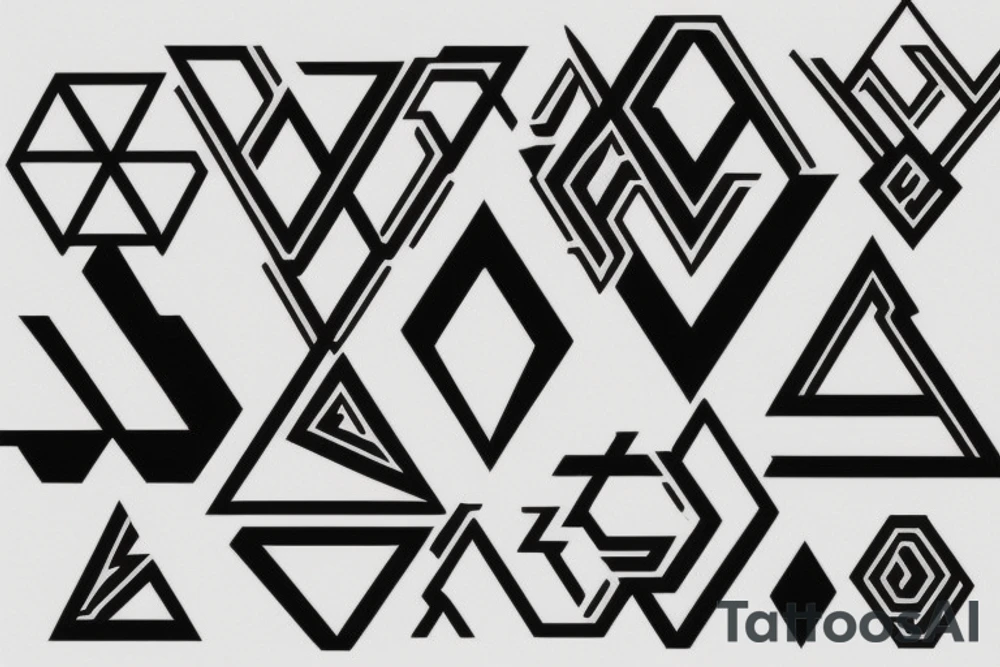 Penrose triangle tattoo idea