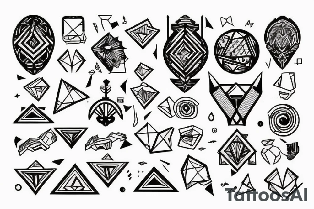 The Tribaк tattoo idea