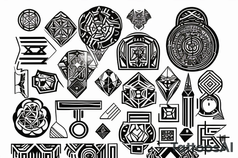 The Tribaк tattoo idea