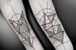 impossible triangle tattoo idea