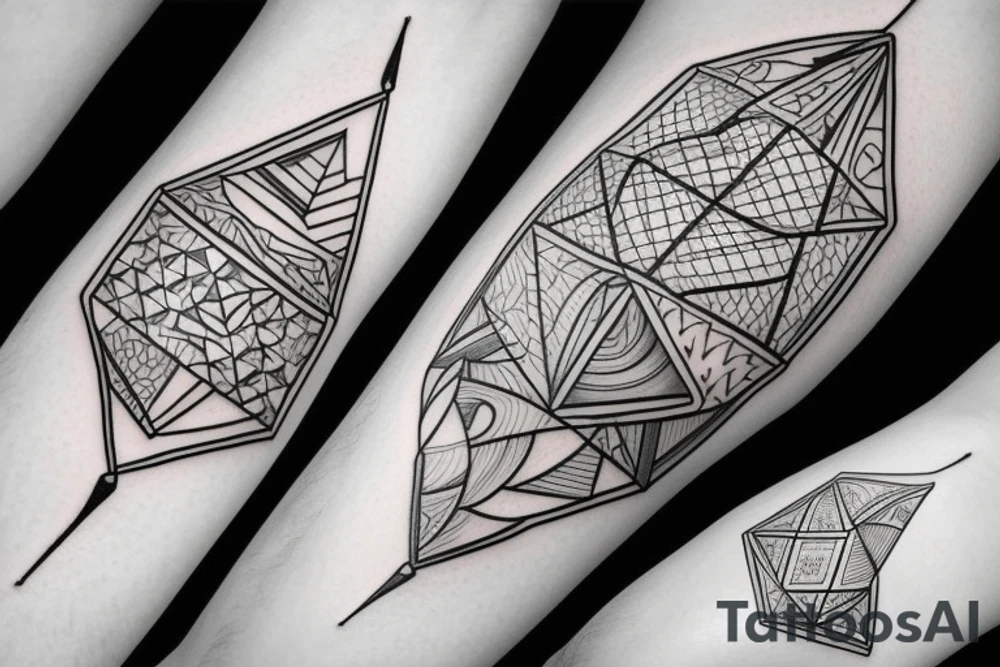 impossible triangle tattoo idea
