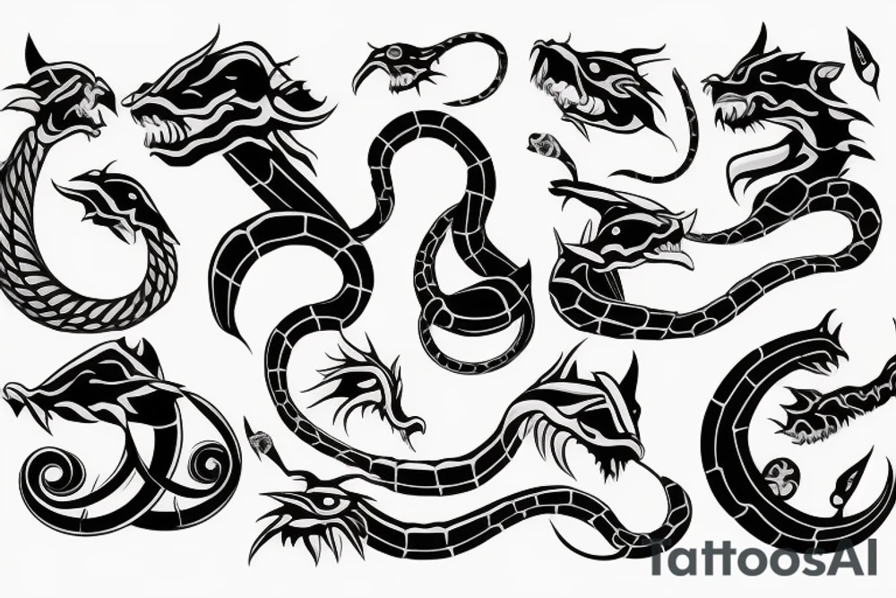 ouroborus tattoo idea