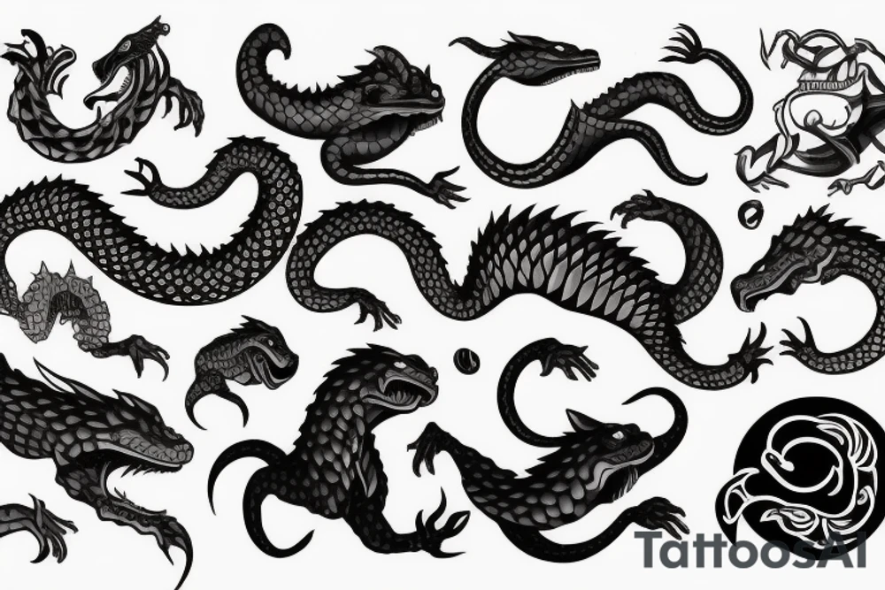 ouroborus tattoo idea