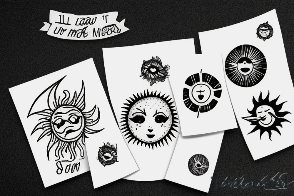 I’ll stare directly at the sun but never in the mirror tattoo idea