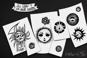 I’ll stare directly at the sun but never in the mirror tattoo idea
