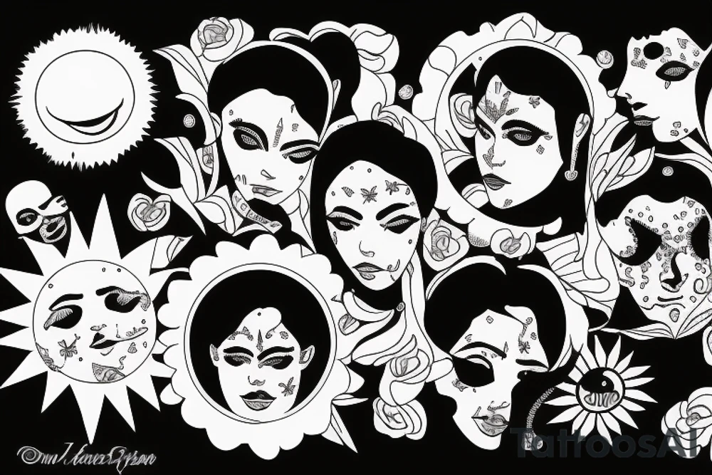 I’ll stare directly at the sun but never in the mirror tattoo idea I’ll stare directly at the sun but never in the mirror tattoo idea