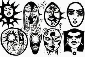 I’ll stare directly at the sun but never in the mirror tattoo idea