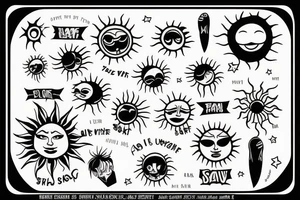 I’ll stare directly at the sun but never in the mirror tattoo idea