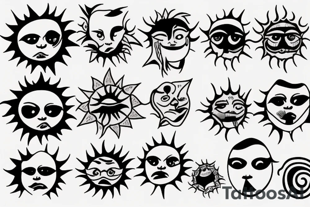 I’ll stare directly at the sun but never in the mirror tattoo idea