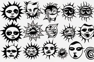 I’ll stare directly at the sun but never in the mirror tattoo idea