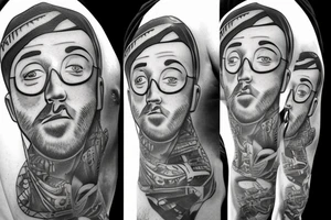 mac miller tattoo idea