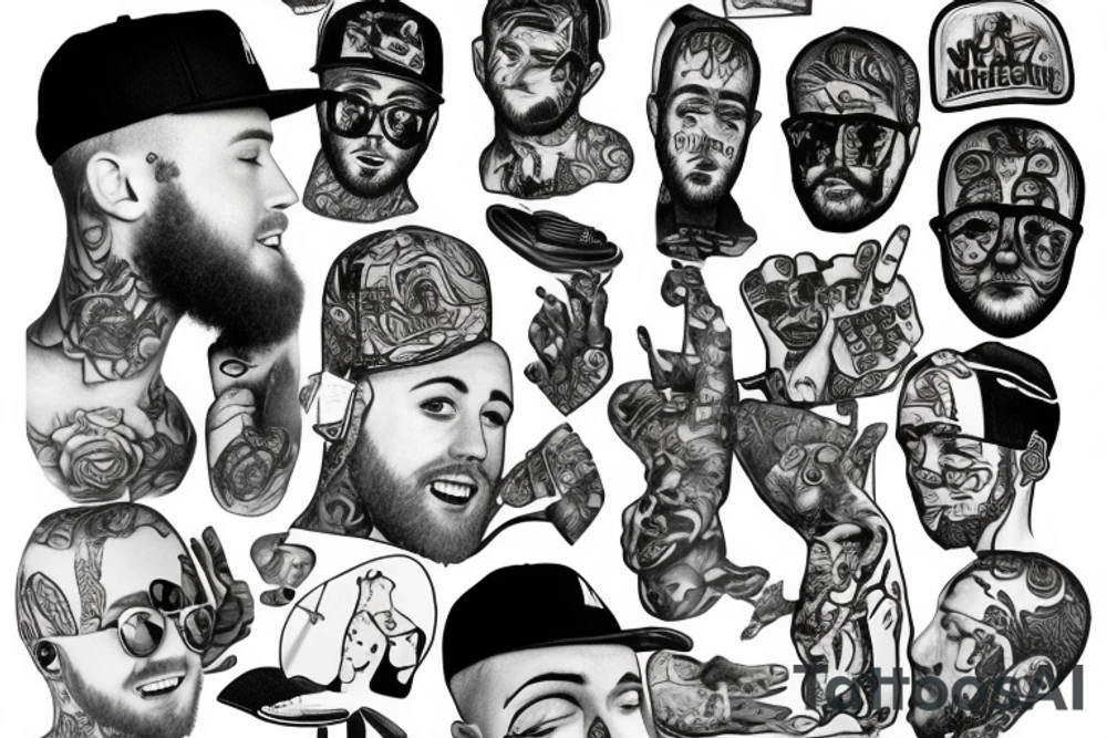 mac miller tattoo idea
