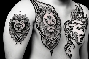 lionhearted tattoo idea