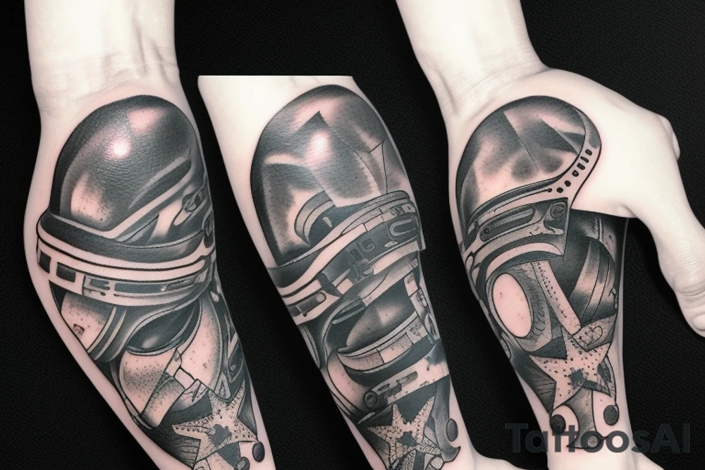 aliens vs cowboys tattoo idea
