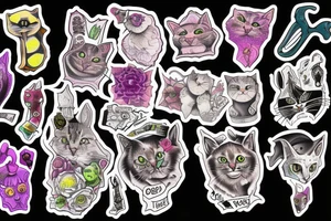 Meow wolf tattoo tattoo idea