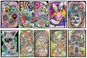 Omega mart meow wolf inspired tattoo tattoo idea