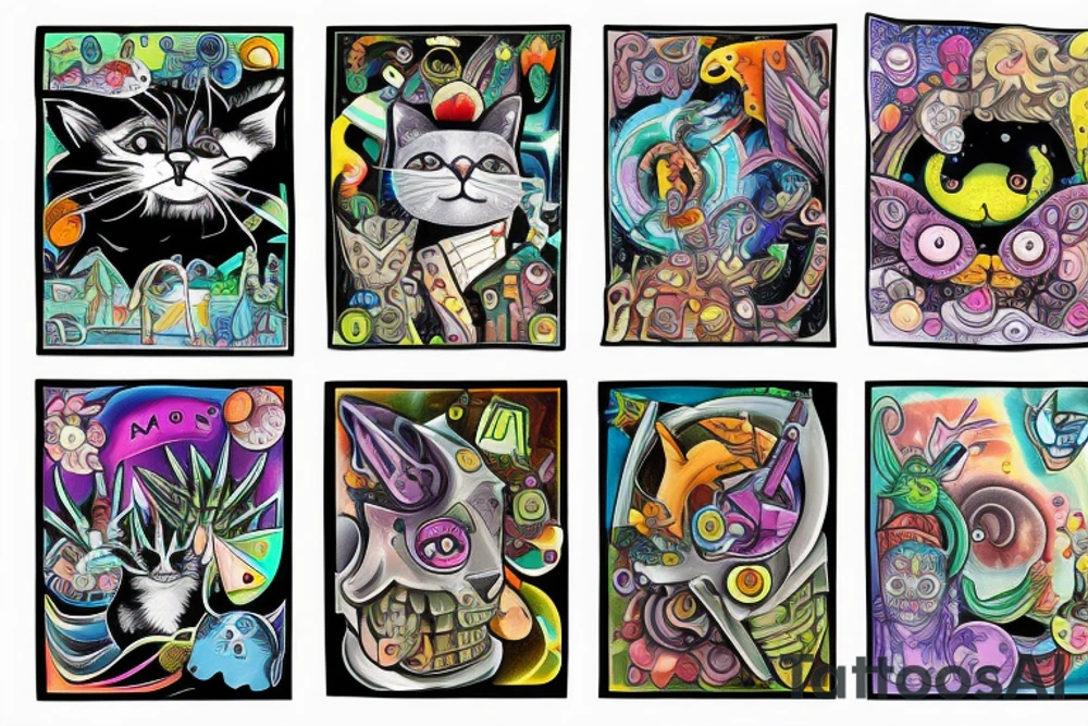 Omega mart meow wolf inspired tattoo tattoo idea