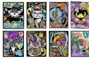 Omega mart meow wolf inspired tattoo tattoo idea