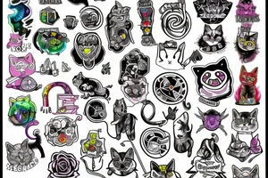 Omega mart meow wolf inspired tattoo tattoo idea
