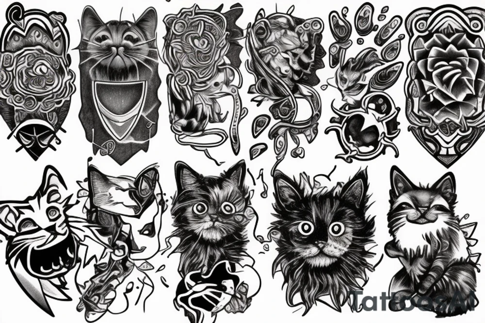 Omega mart meow wolf inspired tattoo tattoo idea