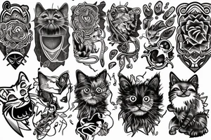 Omega mart meow wolf inspired tattoo tattoo idea