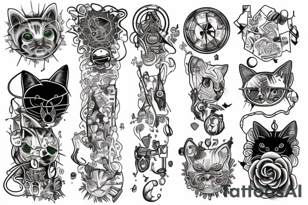 Omega mart meow wolf inspired tattoo tattoo idea