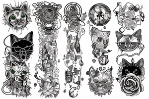 Omega mart meow wolf inspired tattoo tattoo idea