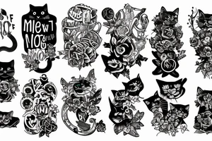 Meow wolf tattoo idea