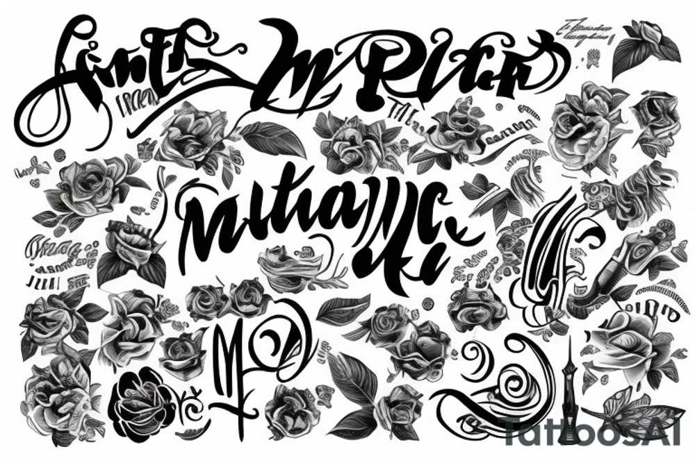MW designed together tattoo idea