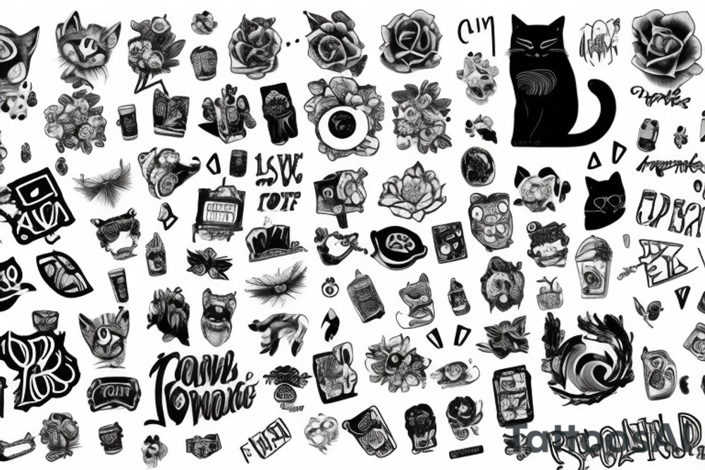Meow wolf tattoo idea