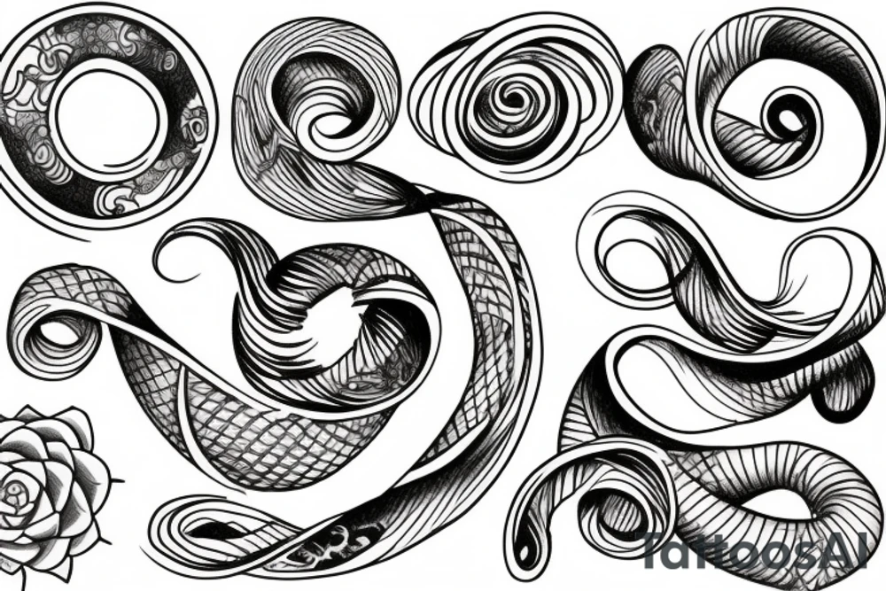 infinity loop tattoo idea