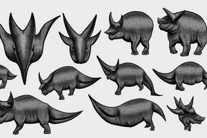 Michael cera triceratops tattoo idea