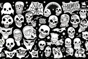 Halloween in Texas tattoo idea