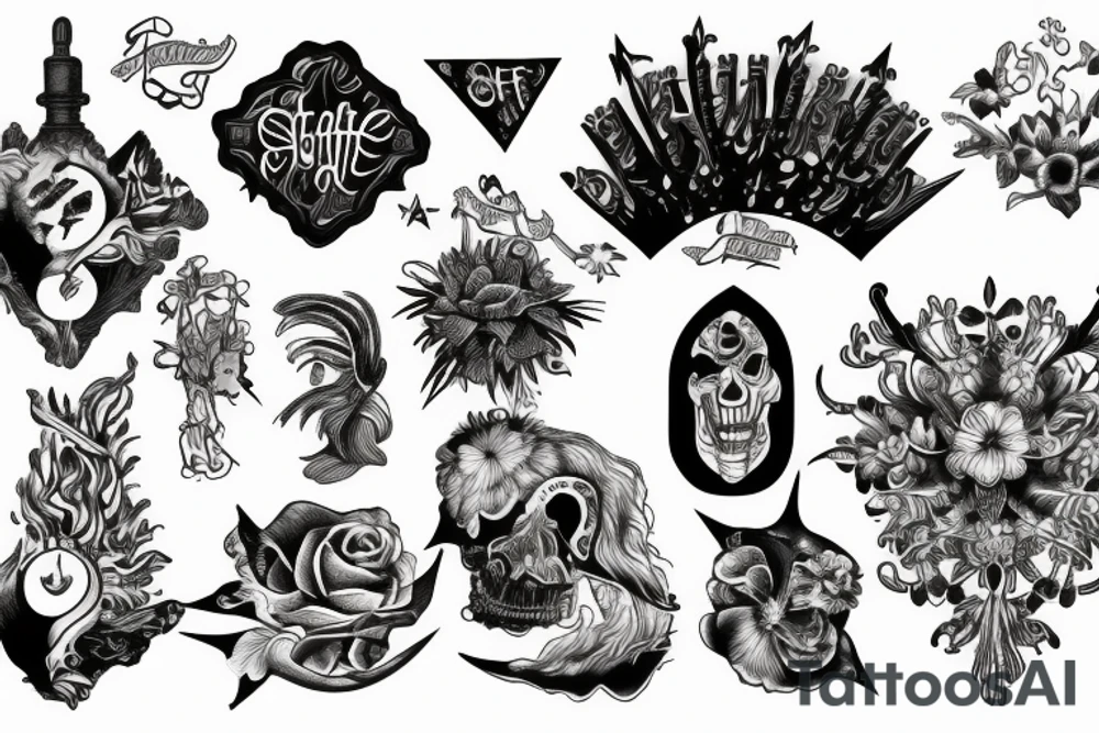 The state of texas tattoo idea